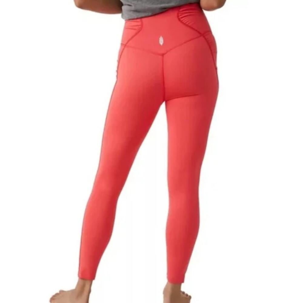 Free People FP Movement Set the Pace Leggings High Rise Pockets Athletic